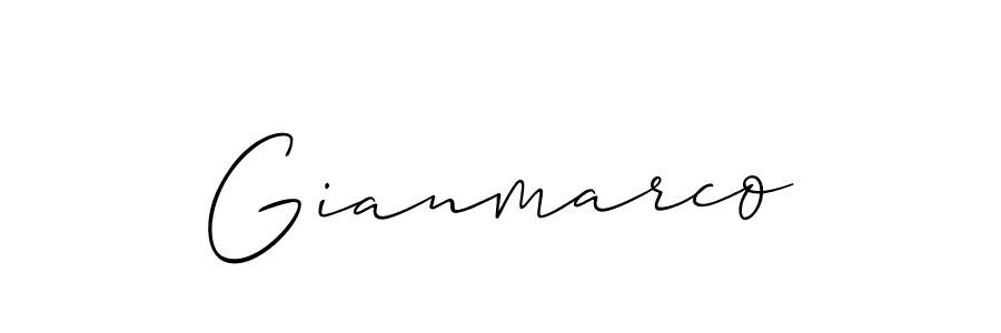 Also You can easily find your signature by using the search form. We will create Gianmarco name handwritten signature images for you free of cost using Allison_Script sign style. Gianmarco signature style 2 images and pictures png