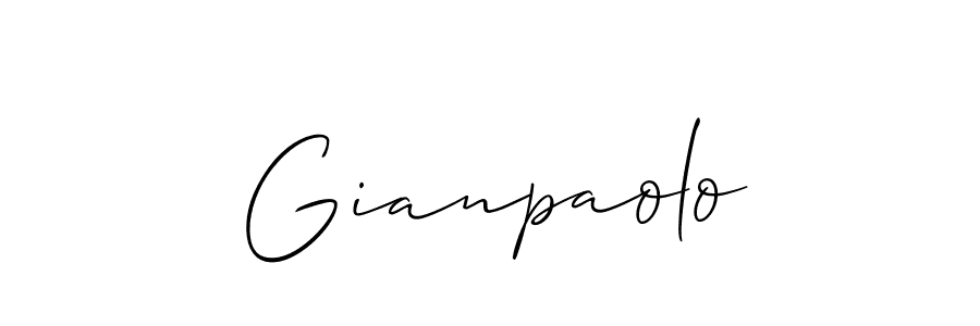 How to Draw Gianpaolo signature style? Allison_Script is a latest design signature styles for name Gianpaolo. Gianpaolo signature style 2 images and pictures png