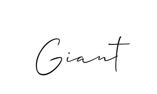 How to Draw Giant signature style? Allison_Script is a latest design signature styles for name Giant. Giant signature style 2 images and pictures png