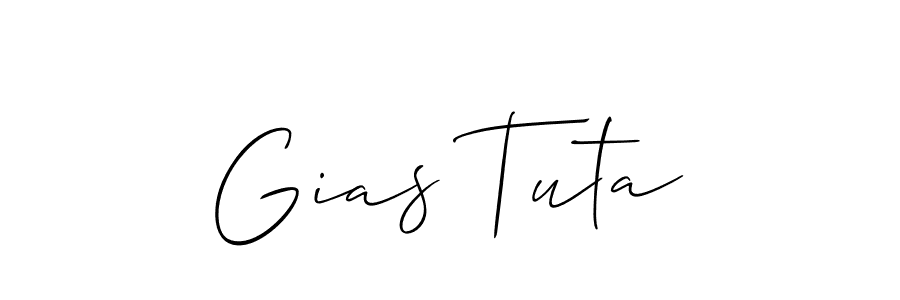 You can use this online signature creator to create a handwritten signature for the name Gias Tuta. This is the best online autograph maker. Gias Tuta signature style 2 images and pictures png
