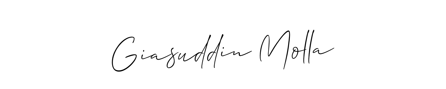 Best and Professional Signature Style for Giasuddin Molla. Allison_Script Best Signature Style Collection. Giasuddin Molla signature style 2 images and pictures png