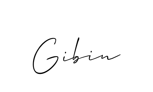 You should practise on your own different ways (Allison_Script) to write your name (Gibin) in signature. don't let someone else do it for you. Gibin signature style 2 images and pictures png