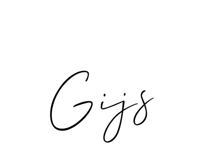 Once you've used our free online signature maker to create your best signature Allison_Script style, it's time to enjoy all of the benefits that Gijs name signing documents. Gijs signature style 2 images and pictures png