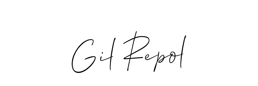Make a beautiful signature design for name Gil Repol. Use this online signature maker to create a handwritten signature for free. Gil Repol signature style 2 images and pictures png