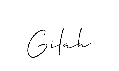 You should practise on your own different ways (Allison_Script) to write your name (Gilah) in signature. don't let someone else do it for you. Gilah signature style 2 images and pictures png