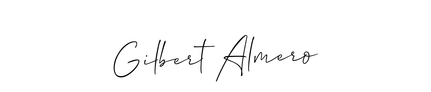 Check out images of Autograph of Gilbert Almero name. Actor Gilbert Almero Signature Style. Allison_Script is a professional sign style online. Gilbert Almero signature style 2 images and pictures png