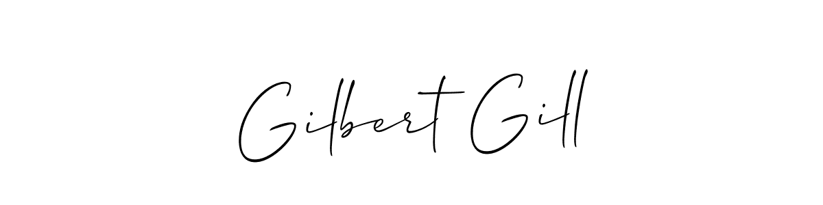 See photos of Gilbert Gill official signature by Spectra . Check more albums & portfolios. Read reviews & check more about Allison_Script font. Gilbert Gill signature style 2 images and pictures png