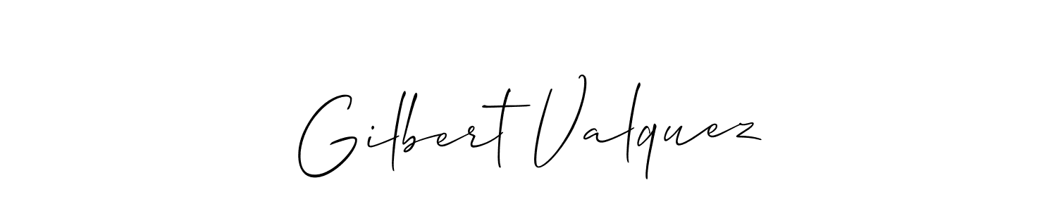 Check out images of Autograph of Gilbert Valquez name. Actor Gilbert Valquez Signature Style. Allison_Script is a professional sign style online. Gilbert Valquez signature style 2 images and pictures png