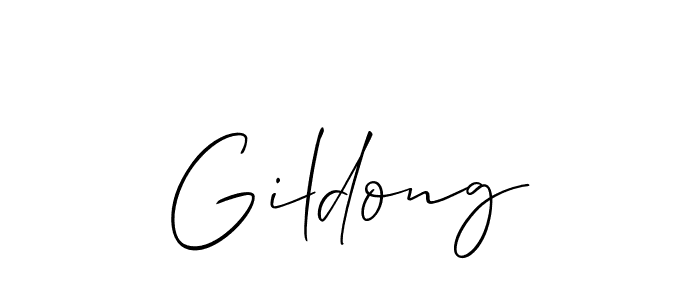 Use a signature maker to create a handwritten signature online. With this signature software, you can design (Allison_Script) your own signature for name Gildong. Gildong signature style 2 images and pictures png