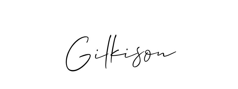 Once you've used our free online signature maker to create your best signature Allison_Script style, it's time to enjoy all of the benefits that Gilkison name signing documents. Gilkison signature style 2 images and pictures png