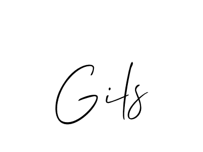 Check out images of Autograph of Gils name. Actor Gils Signature Style. Allison_Script is a professional sign style online. Gils signature style 2 images and pictures png