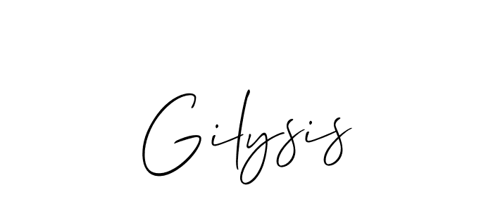 Make a beautiful signature design for name Gilysis. Use this online signature maker to create a handwritten signature for free. Gilysis signature style 2 images and pictures png