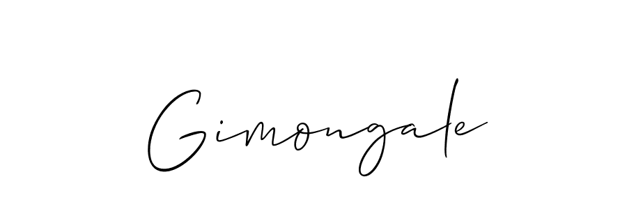 Make a beautiful signature design for name Gimongale. Use this online signature maker to create a handwritten signature for free. Gimongale signature style 2 images and pictures png