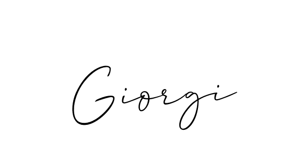You should practise on your own different ways (Allison_Script) to write your name (Giorgi) in signature. don't let someone else do it for you. Giorgi signature style 2 images and pictures png