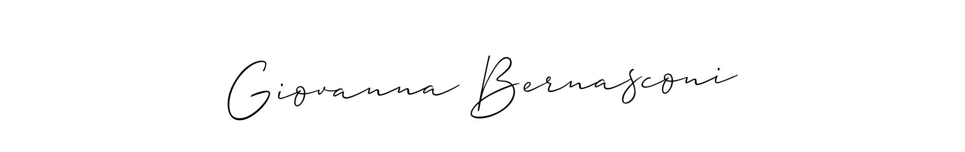 Similarly Allison_Script is the best handwritten signature design. Signature creator online .You can use it as an online autograph creator for name Giovanna Bernasconi. Giovanna Bernasconi signature style 2 images and pictures png