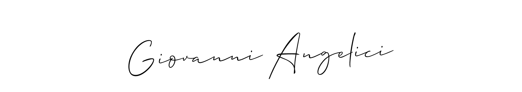 Check out images of Autograph of Giovanni Angelici name. Actor Giovanni Angelici Signature Style. Allison_Script is a professional sign style online. Giovanni Angelici signature style 2 images and pictures png