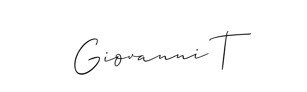 Check out images of Autograph of Giovanni T name. Actor Giovanni T Signature Style. Allison_Script is a professional sign style online. Giovanni T signature style 2 images and pictures png