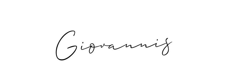 Allison_Script is a professional signature style that is perfect for those who want to add a touch of class to their signature. It is also a great choice for those who want to make their signature more unique. Get Giovannis name to fancy signature for free. Giovannis signature style 2 images and pictures png