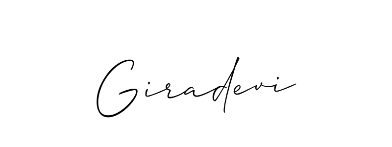 Here are the top 10 professional signature styles for the name Giradevi. These are the best autograph styles you can use for your name. Giradevi signature style 2 images and pictures png