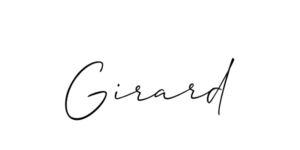 Also You can easily find your signature by using the search form. We will create Girard name handwritten signature images for you free of cost using Allison_Script sign style. Girard signature style 2 images and pictures png