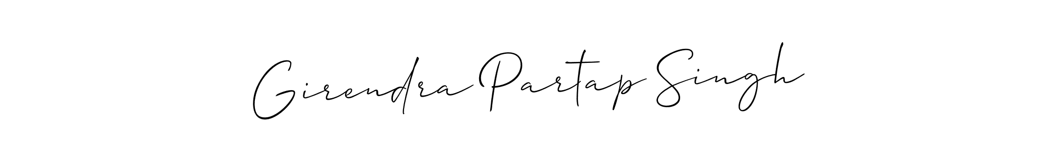 Make a beautiful signature design for name Girendra Partap Singh. Use this online signature maker to create a handwritten signature for free. Girendra Partap Singh signature style 2 images and pictures png