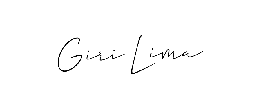 Check out images of Autograph of Giri Lima name. Actor Giri Lima Signature Style. Allison_Script is a professional sign style online. Giri Lima signature style 2 images and pictures png