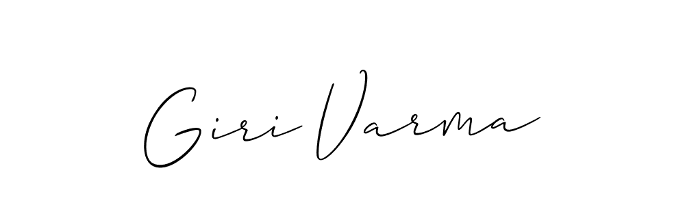 Once you've used our free online signature maker to create your best signature Allison_Script style, it's time to enjoy all of the benefits that Giri Varma name signing documents. Giri Varma signature style 2 images and pictures png