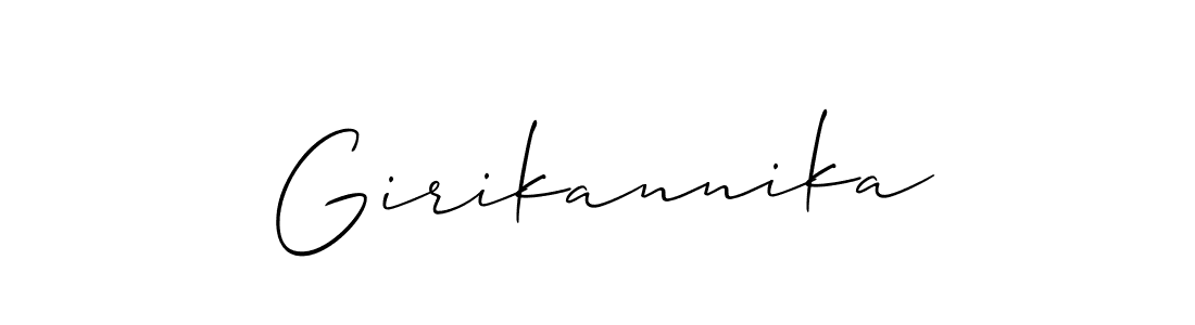 Best and Professional Signature Style for Girikannika. Allison_Script Best Signature Style Collection. Girikannika signature style 2 images and pictures png