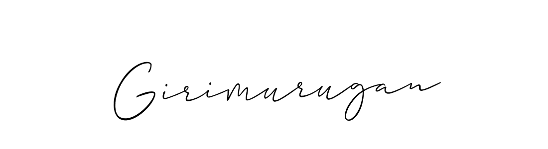 Make a short Girimurugan signature style. Manage your documents anywhere anytime using Allison_Script. Create and add eSignatures, submit forms, share and send files easily. Girimurugan signature style 2 images and pictures png