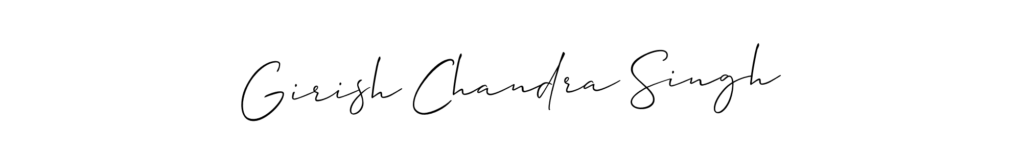 It looks lik you need a new signature style for name Girish Chandra Singh. Design unique handwritten (Allison_Script) signature with our free signature maker in just a few clicks. Girish Chandra Singh signature style 2 images and pictures png