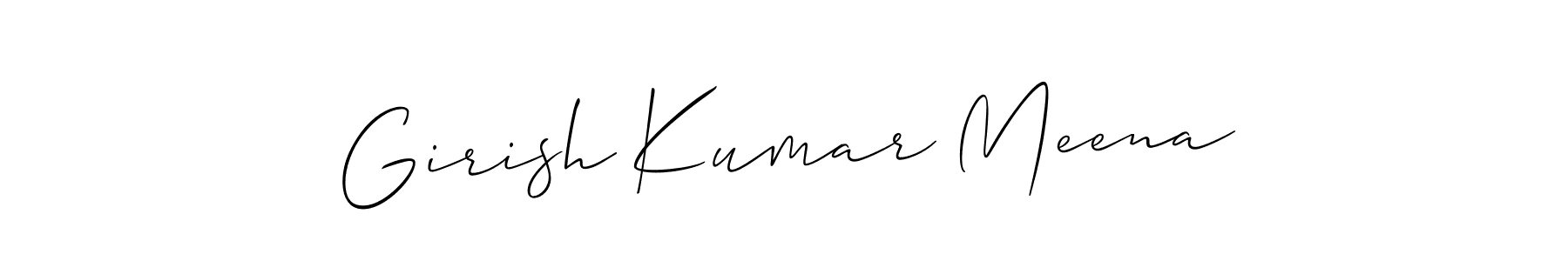 See photos of Girish Kumar Meena official signature by Spectra . Check more albums & portfolios. Read reviews & check more about Allison_Script font. Girish Kumar Meena signature style 2 images and pictures png