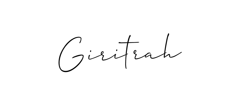 See photos of Giritrah official signature by Spectra . Check more albums & portfolios. Read reviews & check more about Allison_Script font. Giritrah signature style 2 images and pictures png