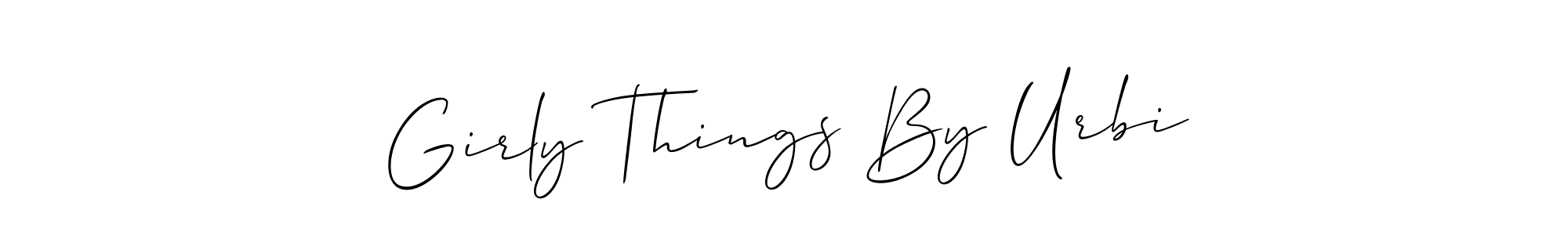Here are the top 10 professional signature styles for the name Girly Things By Urbi. These are the best autograph styles you can use for your name. Girly Things By Urbi signature style 2 images and pictures png