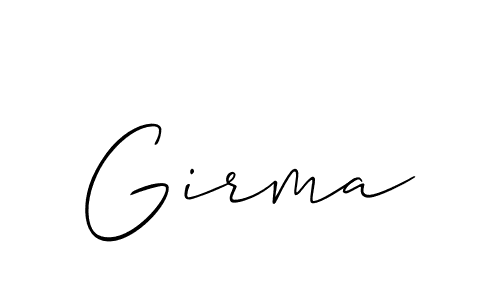 This is the best signature style for the Girma name. Also you like these signature font (Allison_Script). Mix name signature. Girma signature style 2 images and pictures png