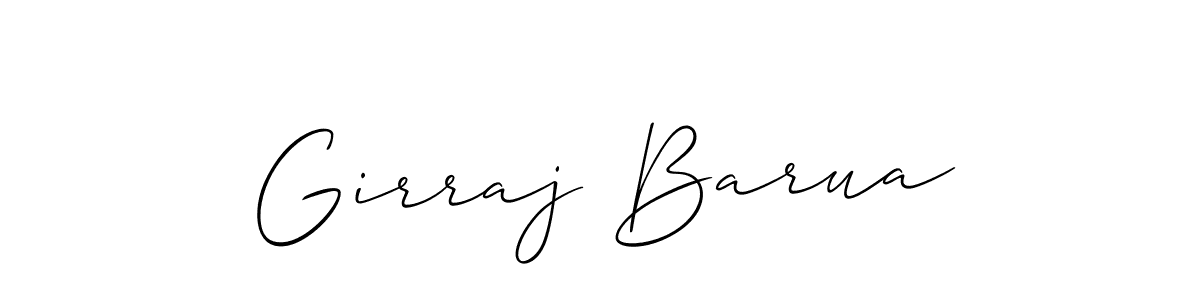 This is the best signature style for the Girraj Barua name. Also you like these signature font (Allison_Script). Mix name signature. Girraj Barua signature style 2 images and pictures png