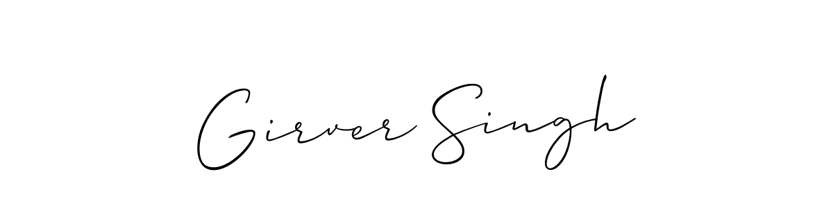 Check out images of Autograph of Girver Singh name. Actor Girver Singh Signature Style. Allison_Script is a professional sign style online. Girver Singh signature style 2 images and pictures png