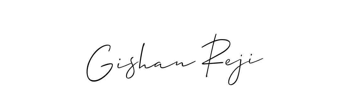 See photos of Gishan Reji official signature by Spectra . Check more albums & portfolios. Read reviews & check more about Allison_Script font. Gishan Reji signature style 2 images and pictures png