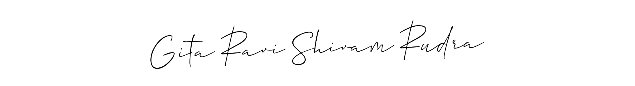 See photos of Gita Ravi Shivam Rudra official signature by Spectra . Check more albums & portfolios. Read reviews & check more about Allison_Script font. Gita Ravi Shivam Rudra signature style 2 images and pictures png