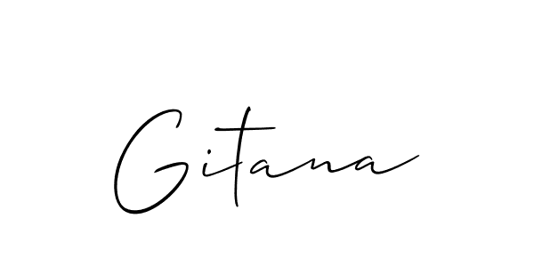 You can use this online signature creator to create a handwritten signature for the name Gitana. This is the best online autograph maker. Gitana signature style 2 images and pictures png