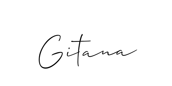 You can use this online signature creator to create a handwritten signature for the name Gitana. This is the best online autograph maker. Gitana signature style 2 images and pictures png