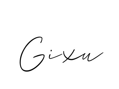 This is the best signature style for the Gixu name. Also you like these signature font (Allison_Script). Mix name signature. Gixu signature style 2 images and pictures png