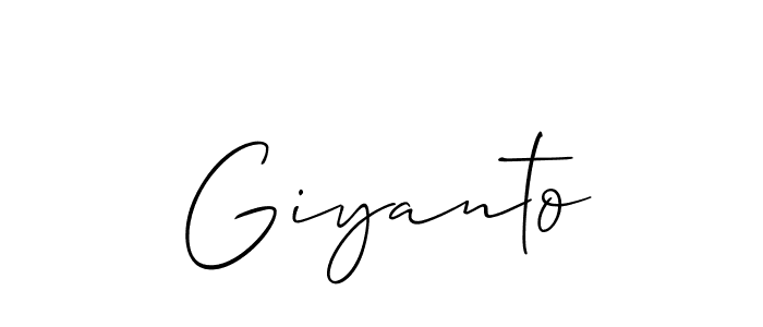 Check out images of Autograph of Giyanto name. Actor Giyanto Signature Style. Allison_Script is a professional sign style online. Giyanto signature style 2 images and pictures png
