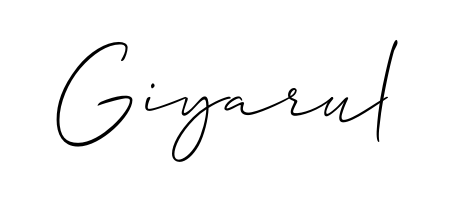 Try this chic Giyarul handwritten sign style. Using Allison_Script font elements, it gives your name a sleek, memorable identity. Giyarul signature style 2 images and pictures png