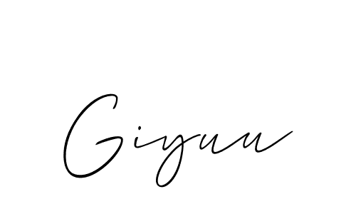 You can use this online signature creator to create a handwritten signature for the name Giyuu. This is the best online autograph maker. Giyuu signature style 2 images and pictures png