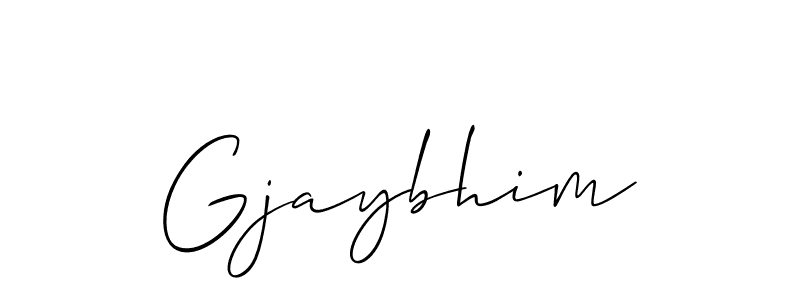 Best and Professional Signature Style for Gjaybhim. Allison_Script Best Signature Style Collection. Gjaybhim signature style 2 images and pictures png
