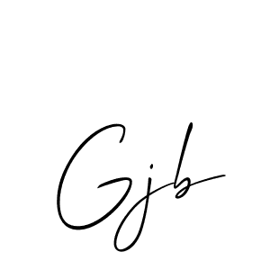 Allison_Script is a professional signature style that is perfect for those who want to add a touch of class to their signature. It is also a great choice for those who want to make their signature more unique. Get Gjb name to fancy signature for free. Gjb signature style 2 images and pictures png