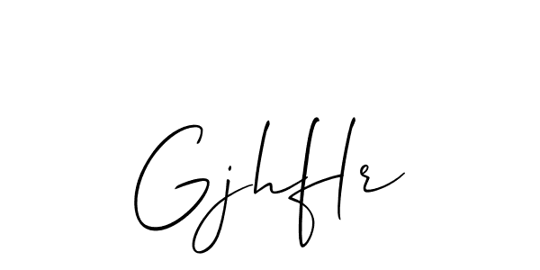 Also we have Gjhflr name is the best signature style. Create professional handwritten signature collection using Allison_Script autograph style. Gjhflr signature style 2 images and pictures png
