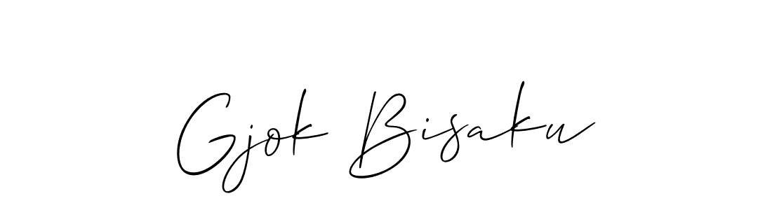 You can use this online signature creator to create a handwritten signature for the name Gjok Bisaku. This is the best online autograph maker. Gjok Bisaku signature style 2 images and pictures png