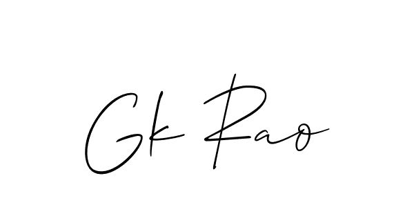 Once you've used our free online signature maker to create your best signature Allison_Script style, it's time to enjoy all of the benefits that Gk Rao name signing documents. Gk Rao signature style 2 images and pictures png