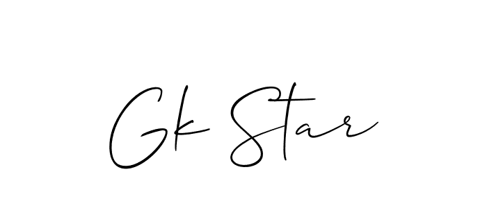 See photos of Gk Star official signature by Spectra . Check more albums & portfolios. Read reviews & check more about Allison_Script font. Gk Star signature style 2 images and pictures png